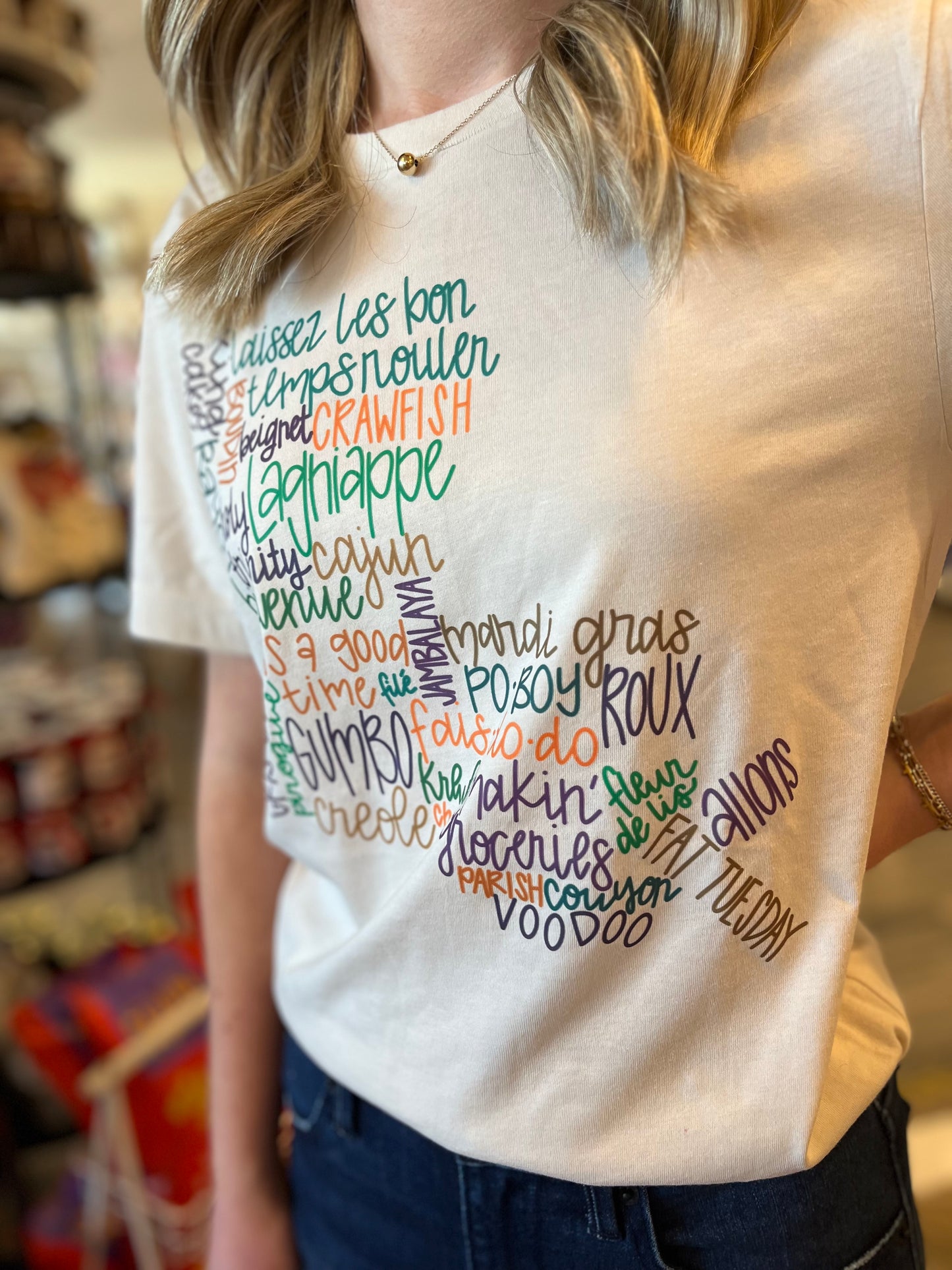 Louisiana Script Tee