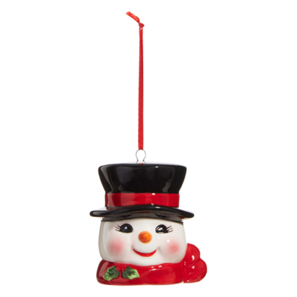 Vintage Snowman Ornament