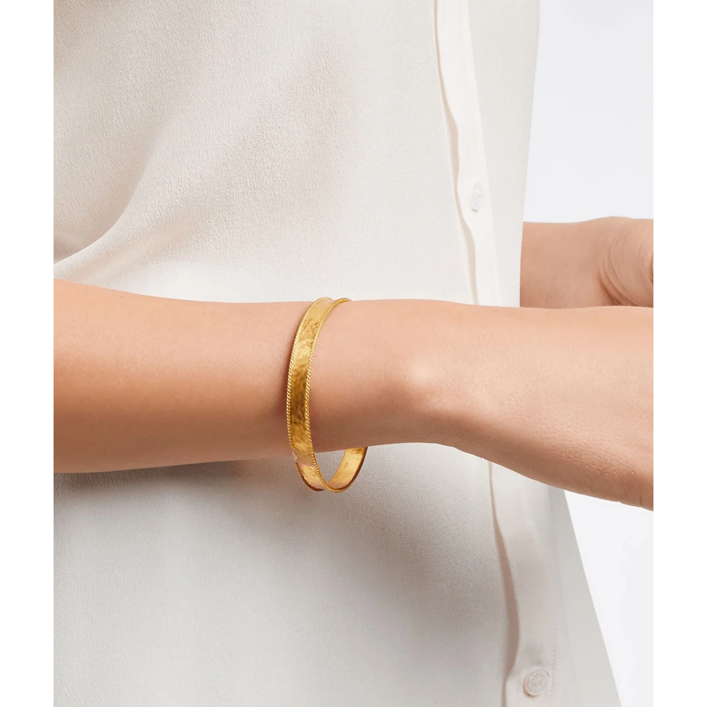 Savoy Bangle - Gold - Med