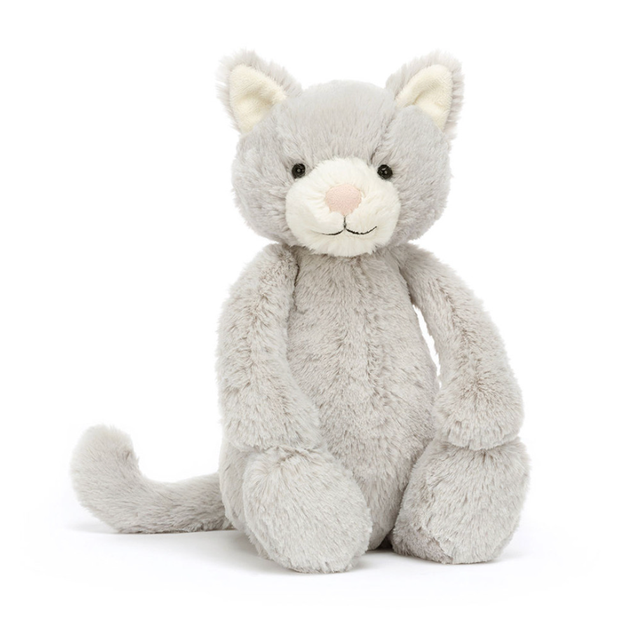 Bashful Kitty - Grey