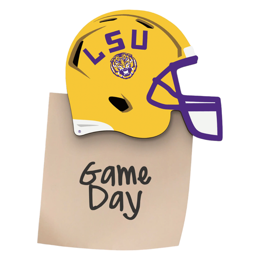 LSU Helmet Magnet