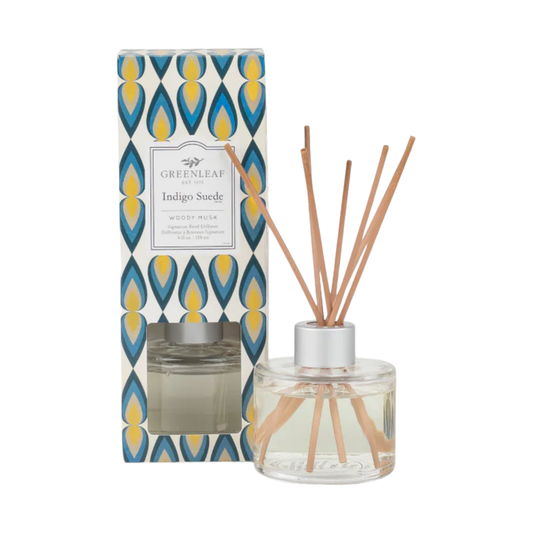 Indigo Suede Reed Diffuser