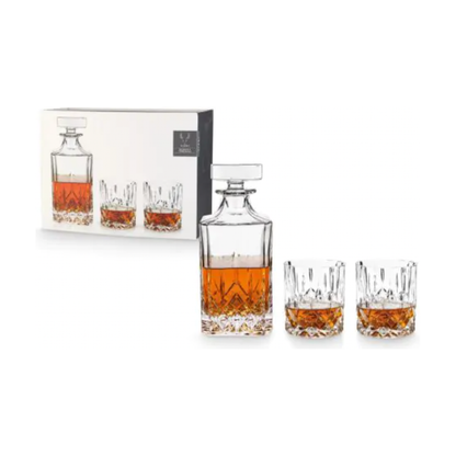 Admiral 3pc Decanter + Tumbler Set