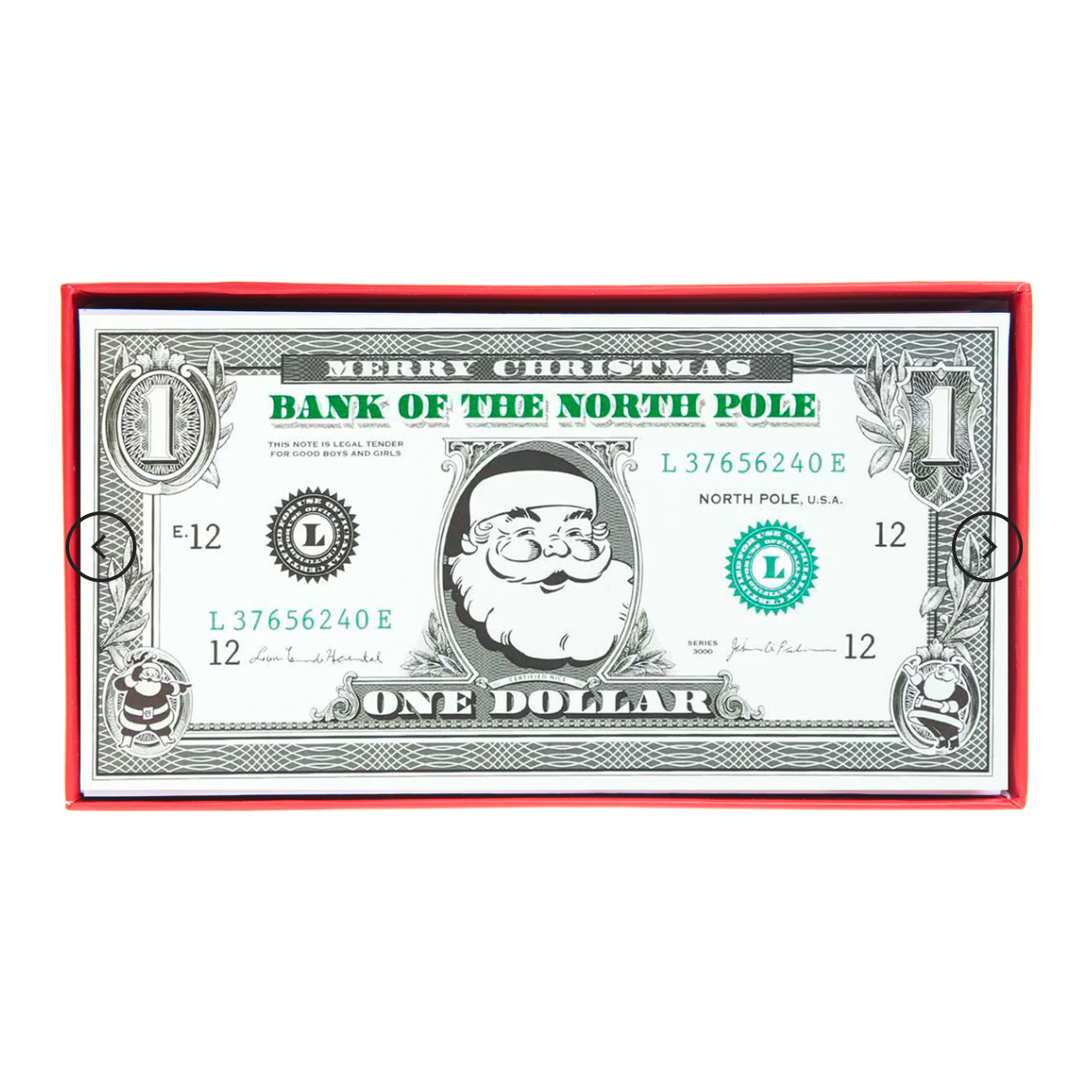 Santa Money Holder