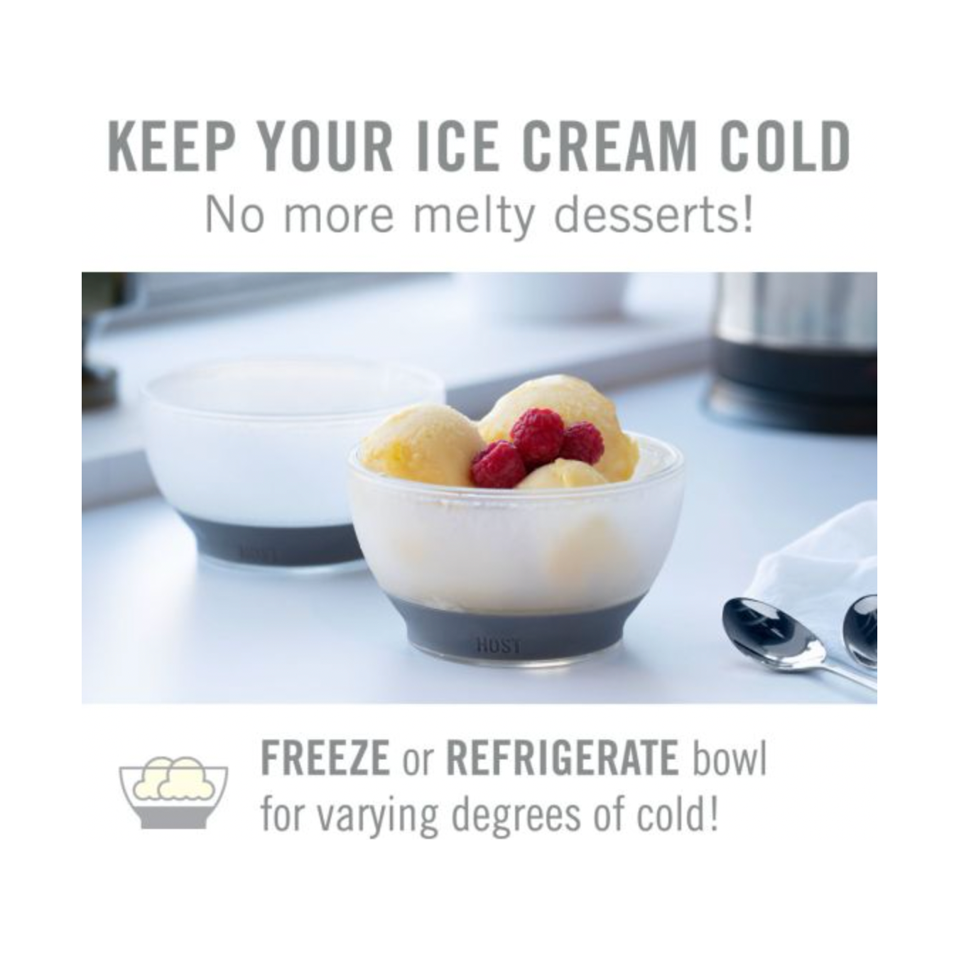 Ice Cream Freeze Bowl