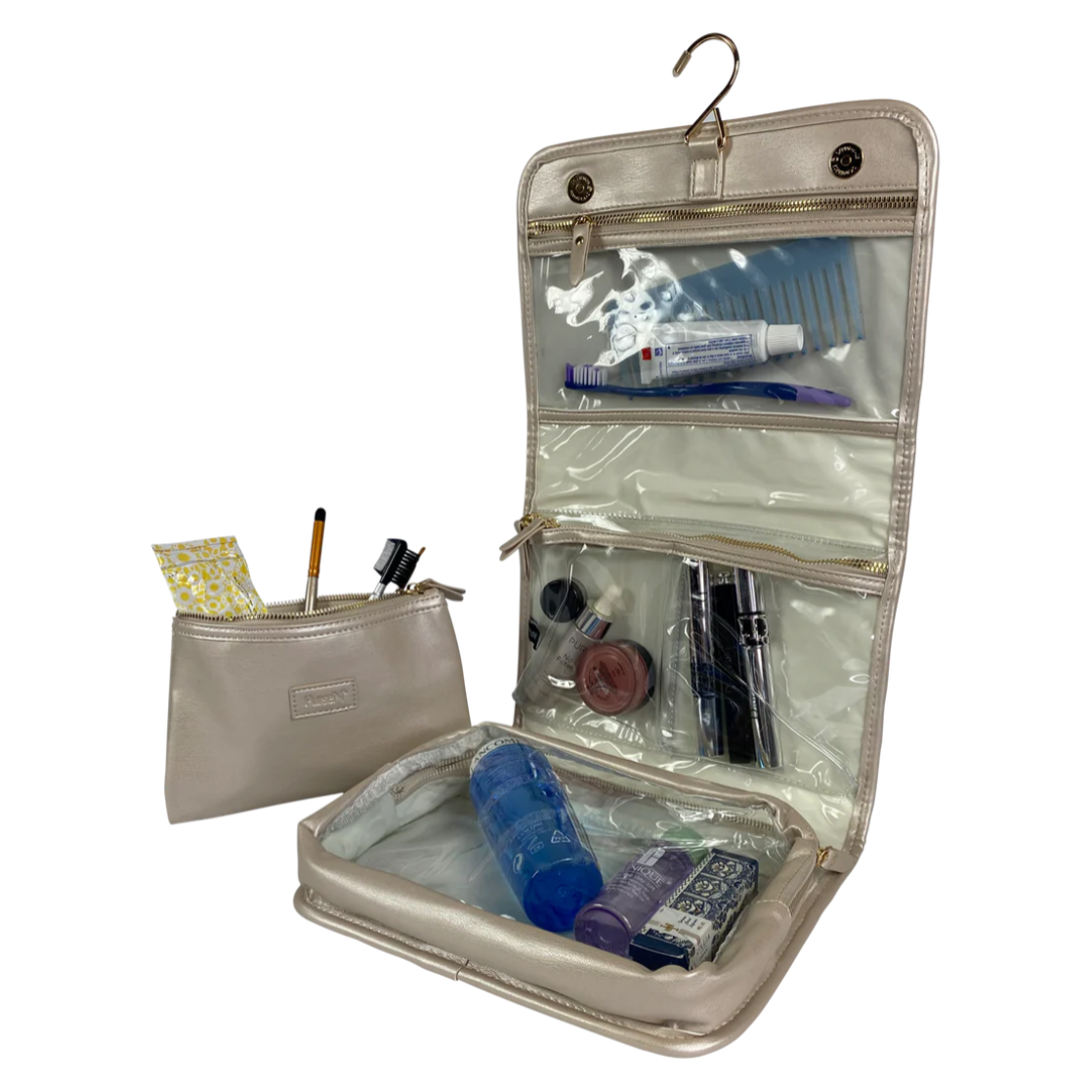 Getaway Toiletry Case - Pearl Quilted