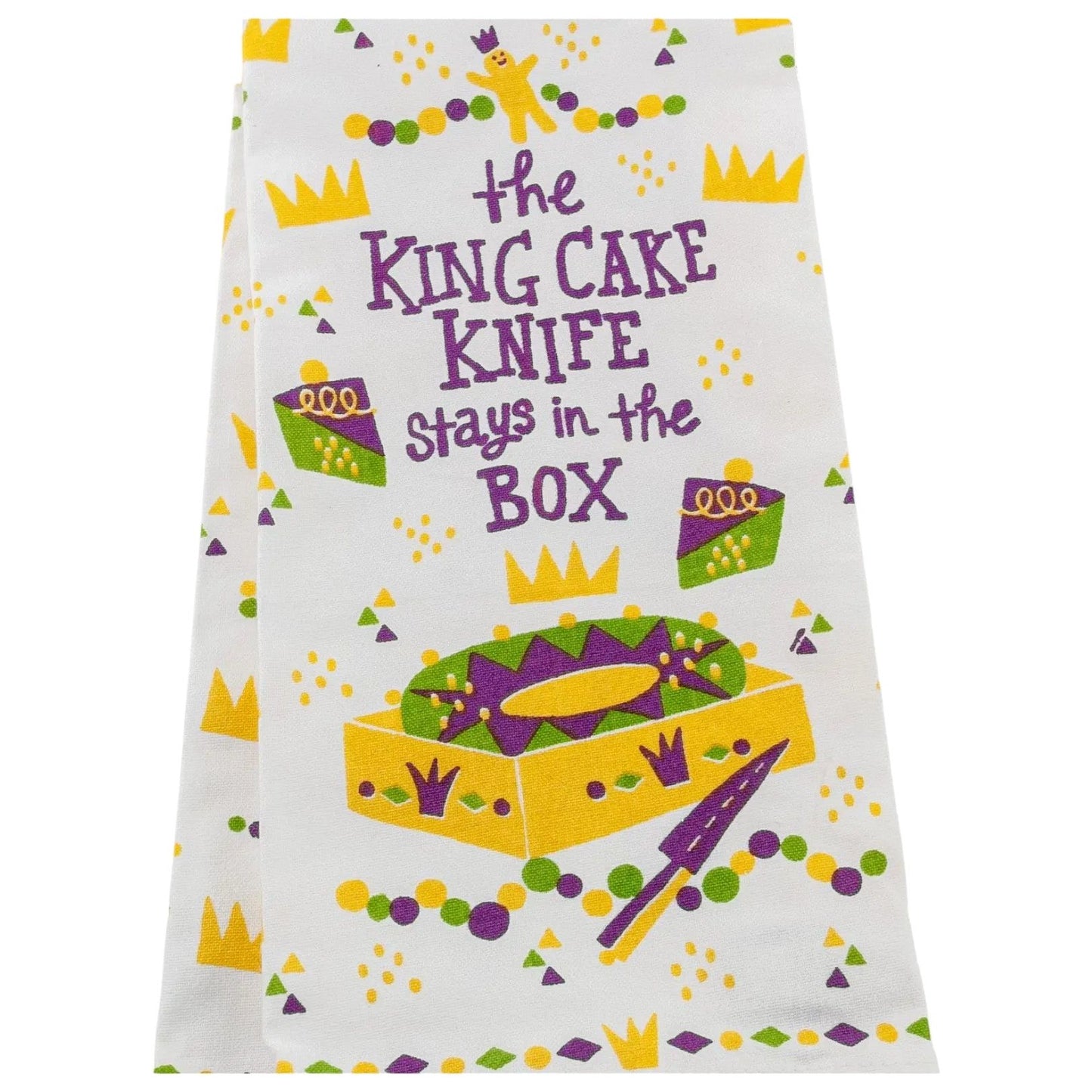 King Cake Knife Towel