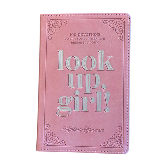 Look Up, Girl Leather Devotional