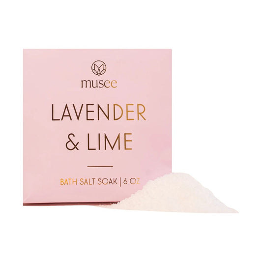 Lavender & Lime Mini Salt Soak