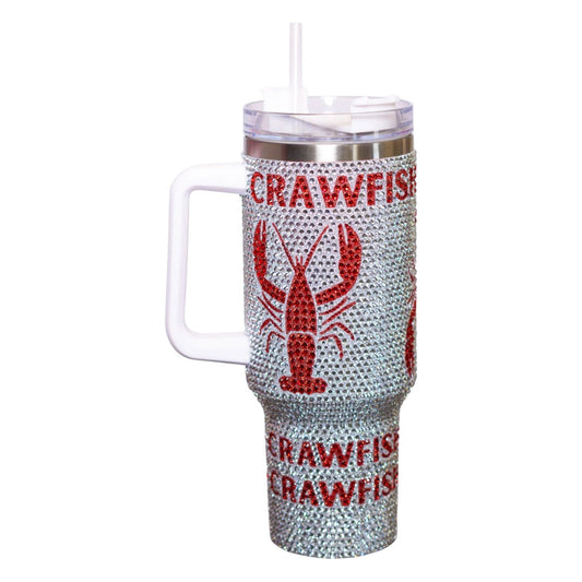 Crawfish Rhinestone Cup