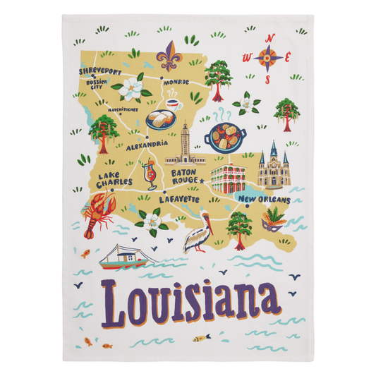 Louisiana Kitchen Towel