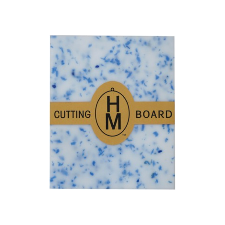 Splattered Blue Cutting Board