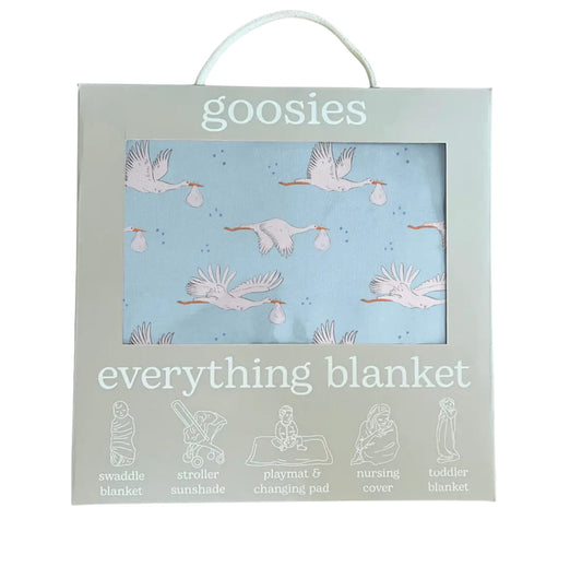 Blue Stork Everything Blanket