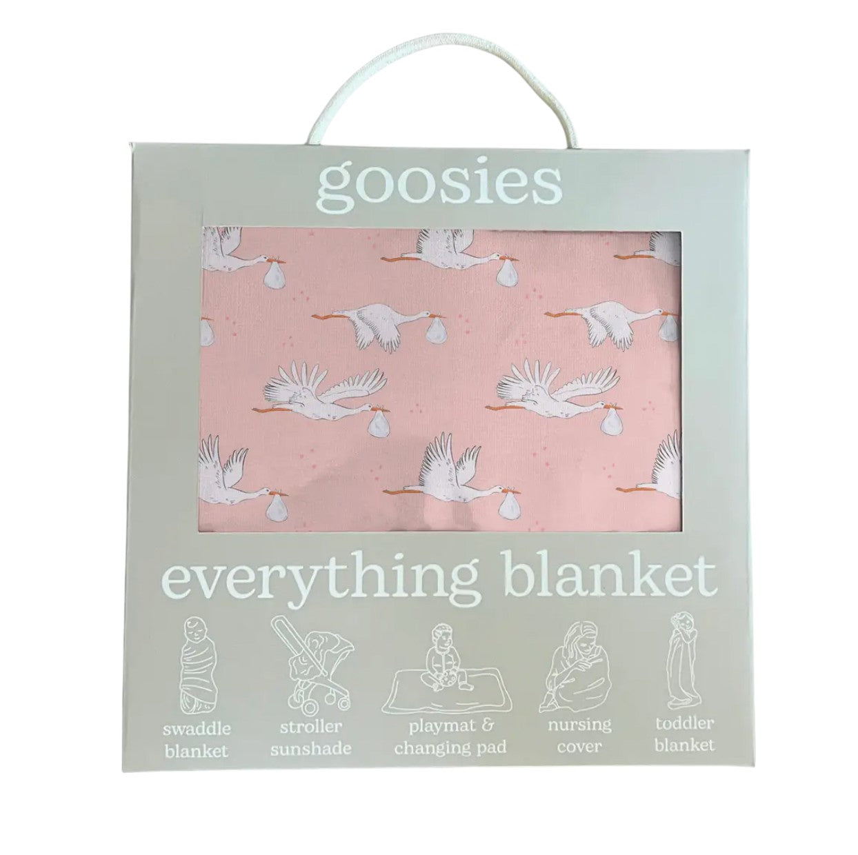 Pink Stork Everything Blanket