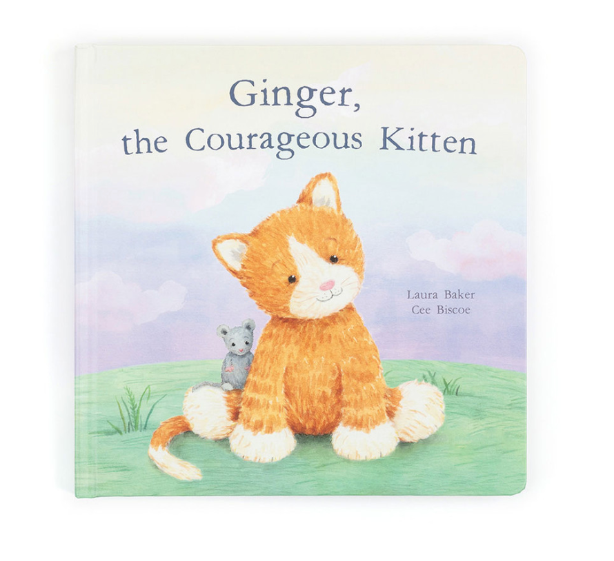 Ginger, the Courageous Kitten Book