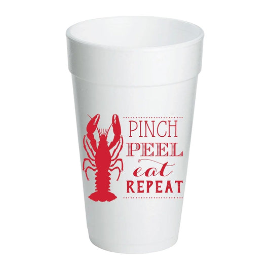 Crawfish Boil Foam Cups