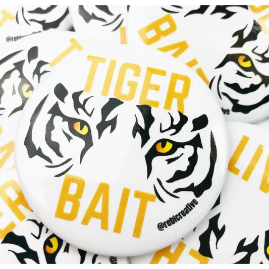 Tiger Bait - Game Day Button