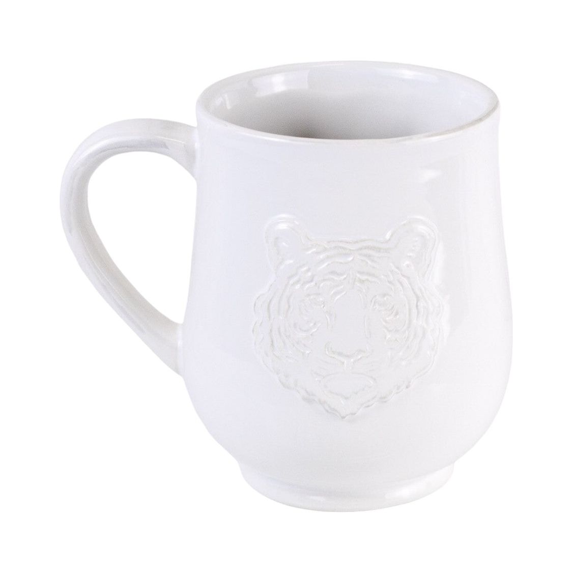 Tiger Embossed Mug