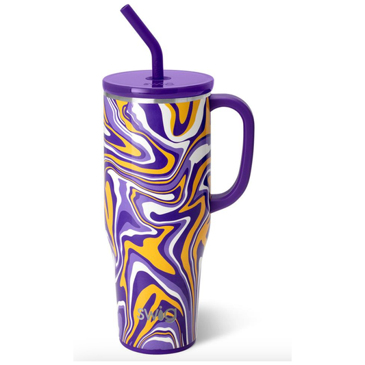 Fanzone - Purple + Yellow: Mega Mug 40oz