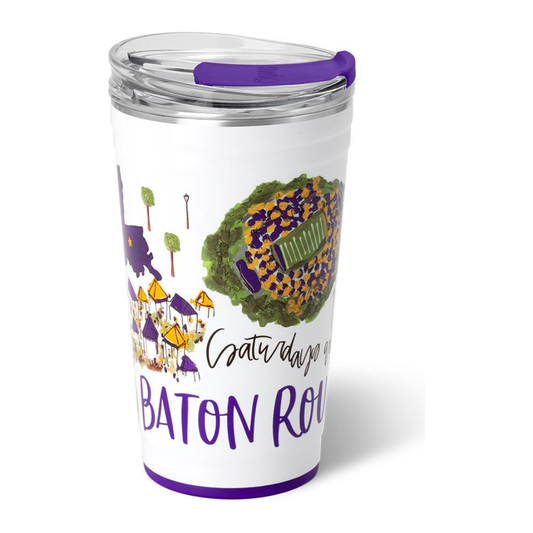 Saturdays in Baton Rouge: Party Cup - 24oz