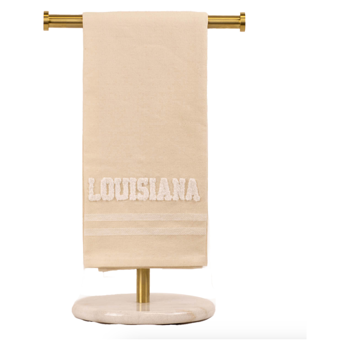 Louisiana Embroidered Hand Towel