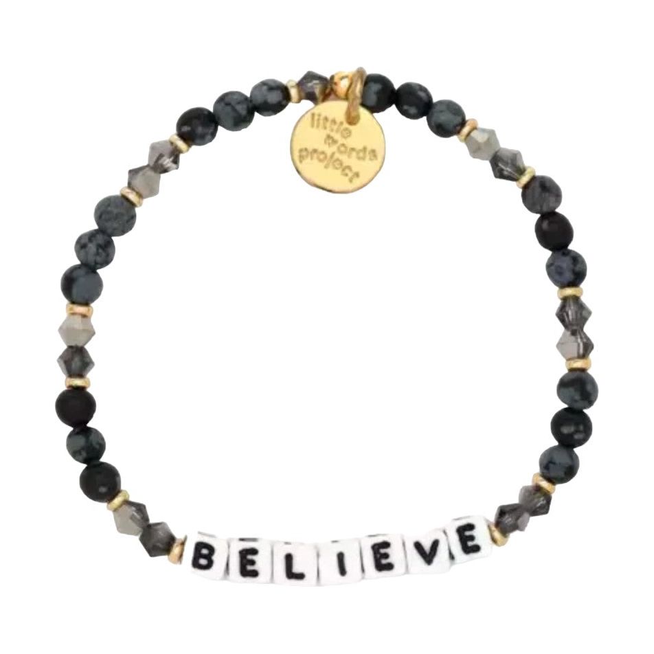 Little Words Project: Believe - Black Pearl