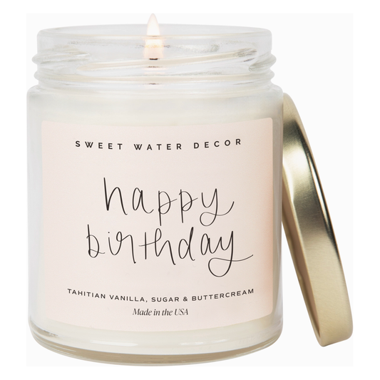 Happy Birthday! - 9oz Soy Candle