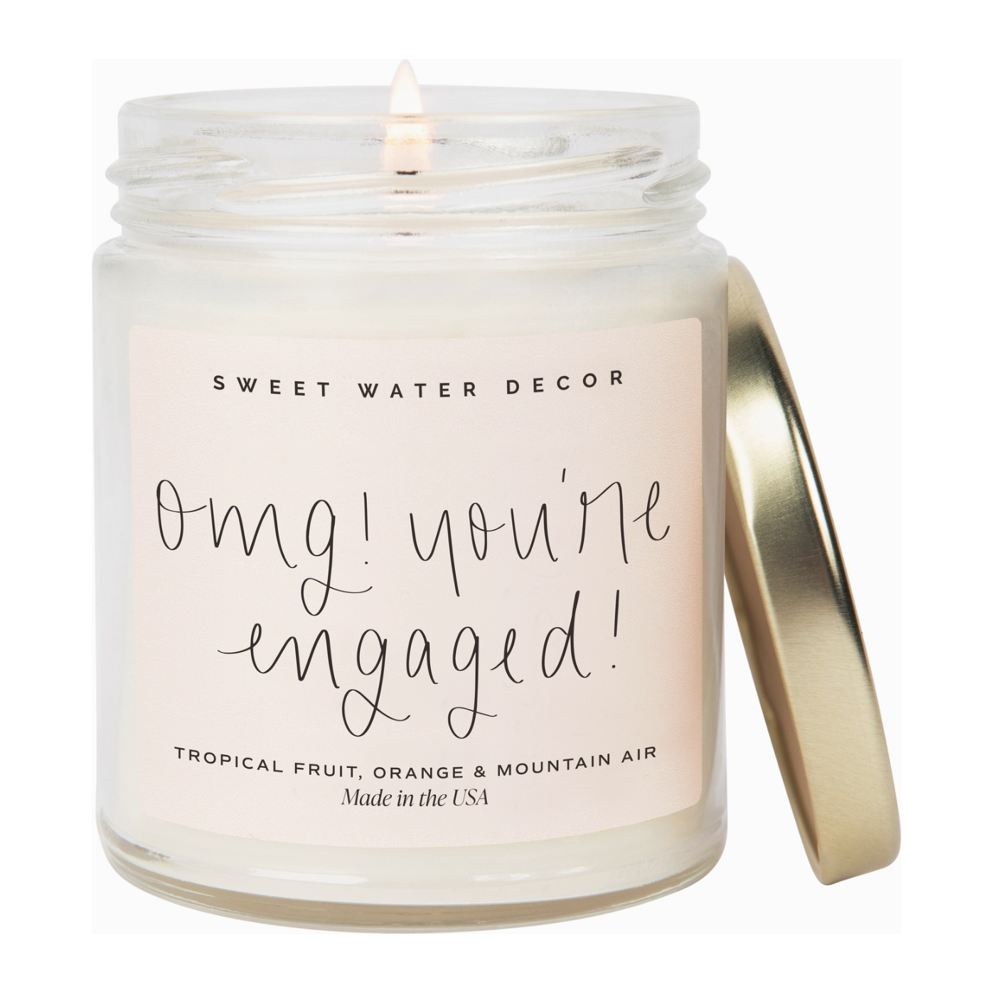 OMG! You're Engaged! - 9oz Soy Candle