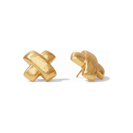 Catalina X Earring - Gold