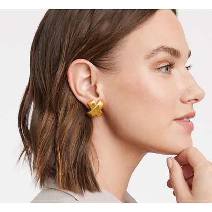 Catalina X Earring - Gold