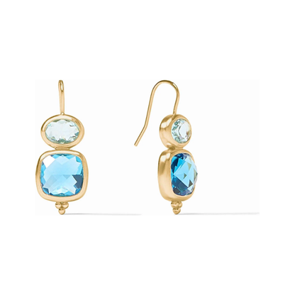 Kaleidoscope Earring - Bahamian Blue