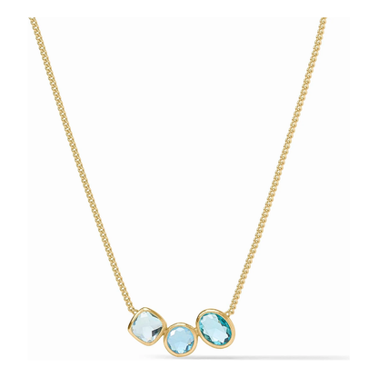 Kaleidoscope Delicate Necklace - Bahamian Blue