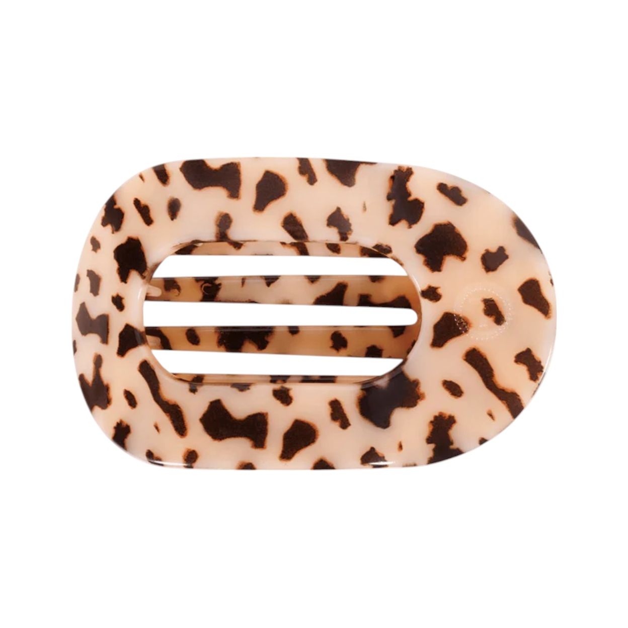 Blonde Tortoise Flat Clip: Small