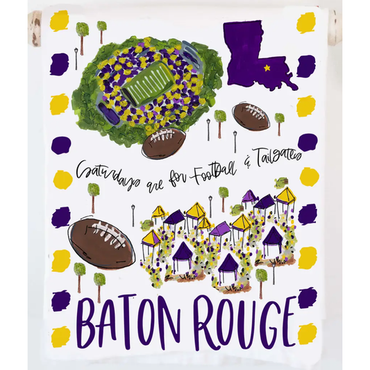 Baton Rouge Tea Towel