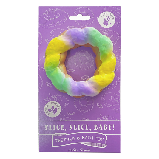 King Cake Teether/Bath Toy