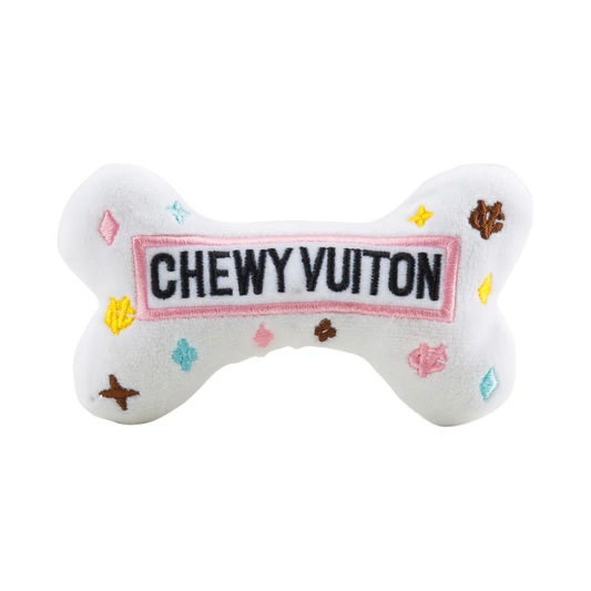 Chewy Vuitton White Bone - Small