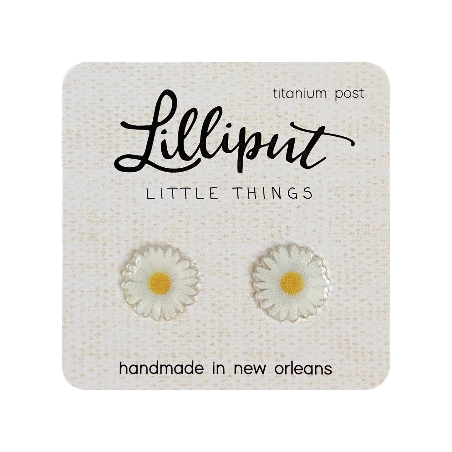 Lilliput Earrings - Daisy