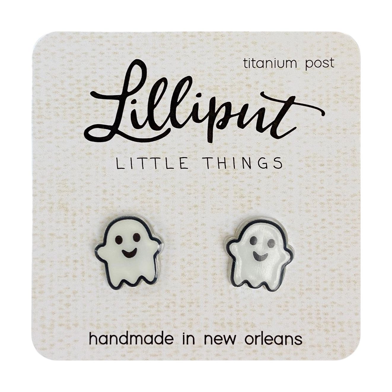 Lilliput Earrings - Ghost