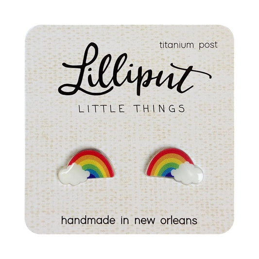 Lilliput Earrings - Rainbow