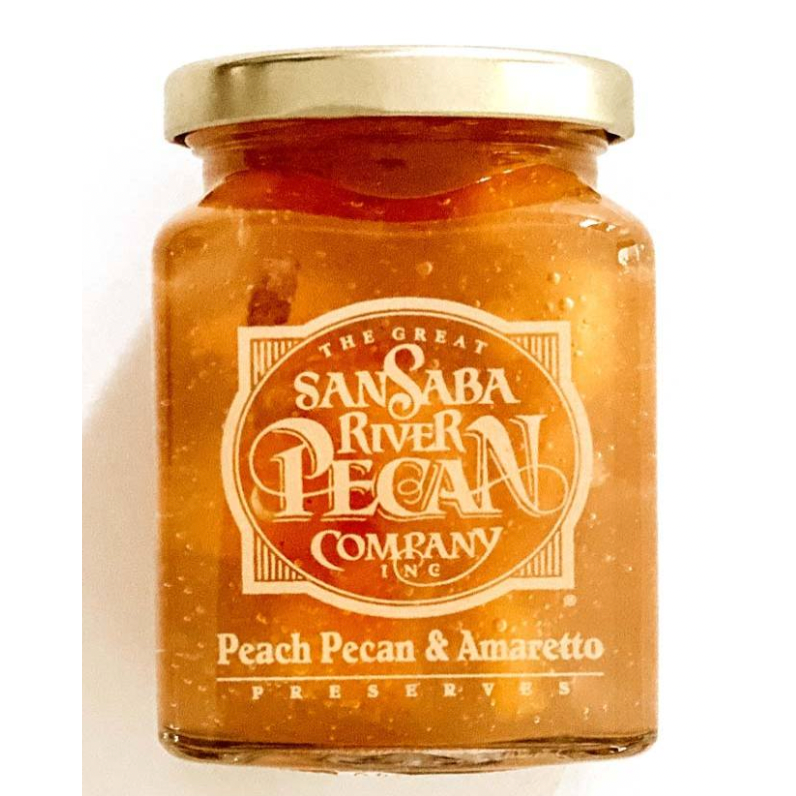 San Saba River Pecan 5 oz - Peach Pecan Amaretto